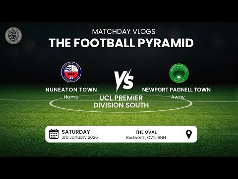 Boro Sink Swans | Nuneaton Town vs Newport Pagnell Town | MATCHDAY VLOG | 03/01/2026