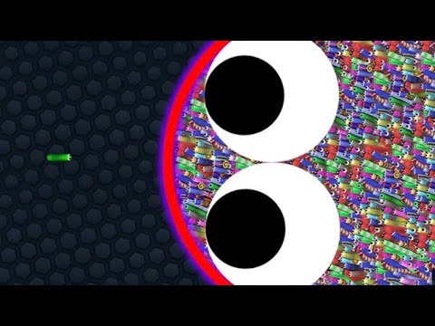 Slither.io Tiny Troll Snake vs Giant Pro Snakes! Epic Slither.io Gameplay