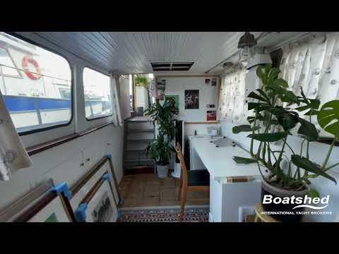 Dutch Barge 15m with London mooring  - Boatshed - Boat Ref#317115