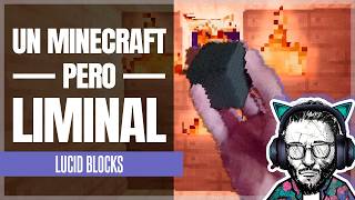 Minecraft pero todo parece una pesadilla