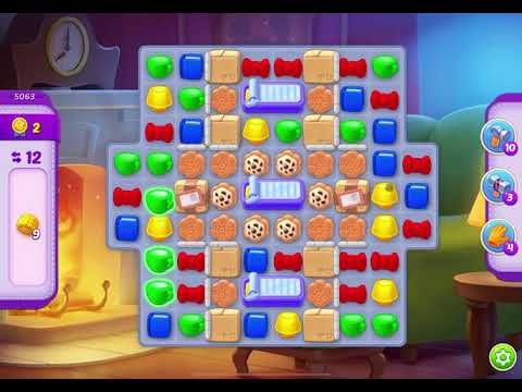 HomeScapes Level 5063 no boosters (12 moves)