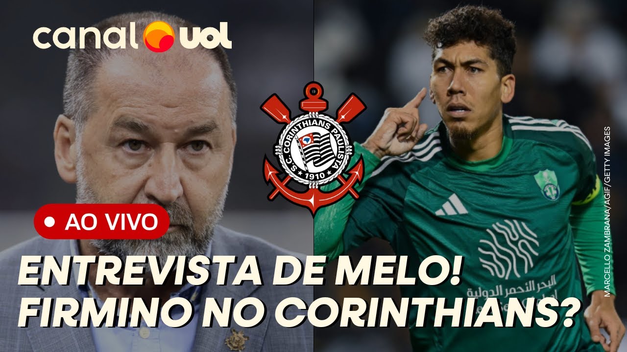 🔴CORINTHIANS: AUGUSTO MELO DÁ ENTREVISTA APÓS SER INDICIADO; FIRMINO PODE CHEGAR?