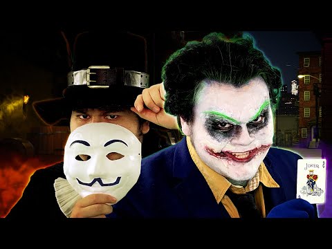 Guy Fawkes vs The Joker. rap battle. by fightmarker.