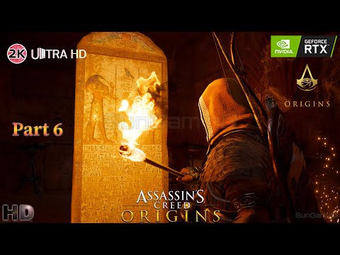 ASSASSIN'S CREED ORIGINS Walkthrough Gameplay Part 6 - AC Origins PC Gameplay ULTRA SETTINGS