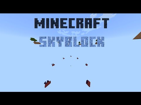 Burg bauen (German|PS4) | Minecraft Skyblock Bedrock