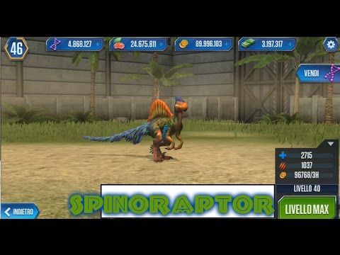 Jurassic World   LEVEL 40 SPINORAPTOR