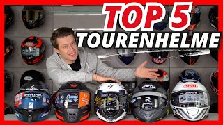 TOP 5 TOURENHELME 2023 - die besten Integralhelme für lange Touren & Alltag