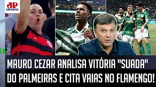 ‘Aquilo é doentio: a torcida do Palmeiras não tem isso’; Mauro Cezar cita vaias no Flamengo e opina