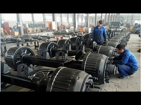Inside a Trailer Axle Factory – How Heavy Duty Rear Axles Are Really Made
