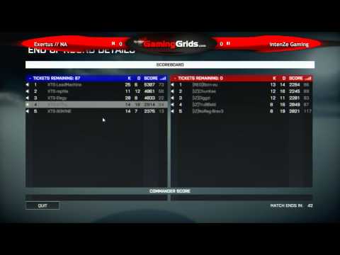 GamingGrids.com - $1,500 5v5 DOM - R3 on Paracel Storm - Exertus // NA vs. intenZe Gaming