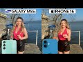 Samsung Galaxy M55s Vs IPhone 16 Camera Test Comparison