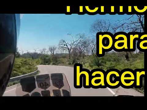 EN MOTO POR LAS SIERRAS DE GUASAYAN -SANTIAGO DEL ESTERO