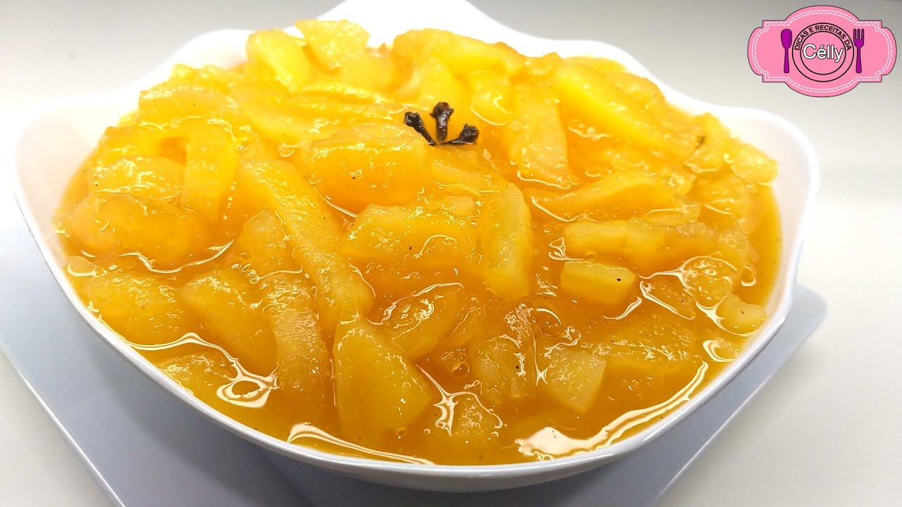 DOCE DE CASCA DO MARACUJÁ