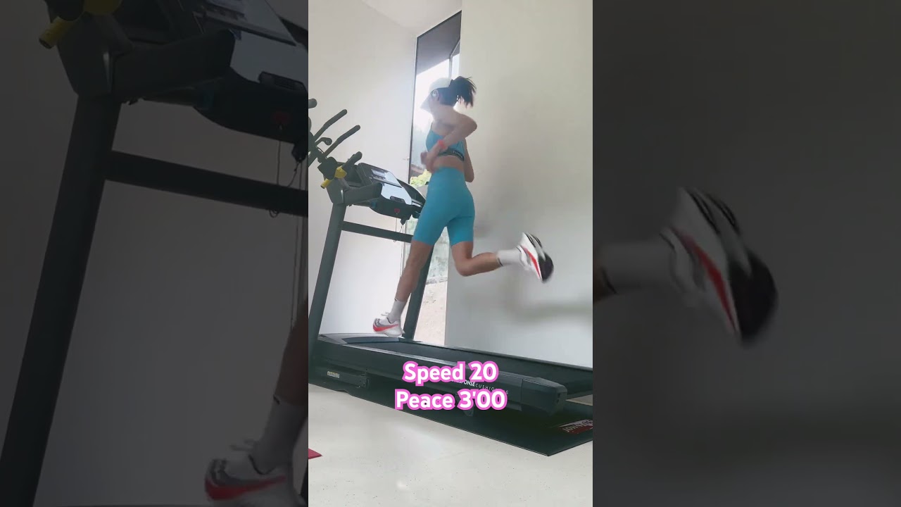 夏はトレッドミルが最高！ #トレッドミル #ランニングフォーム