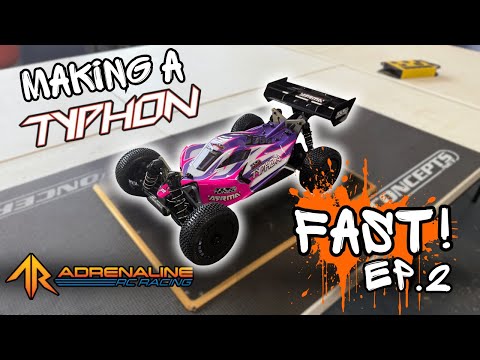 Making A TLR Tuned Arrma Typhon Go FAST! Episode 2 : Electronics Install