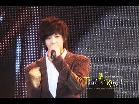 [ fancam] 110205 mblaq thunder( cheondung)  _cry+ y