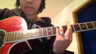 Take you-Justin Bieber (advanced guitar tutorial)-Dan Kanter style