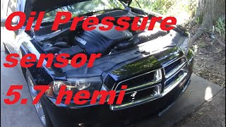Oil pressure sensor 2013 5.7 hemi Dodge charger