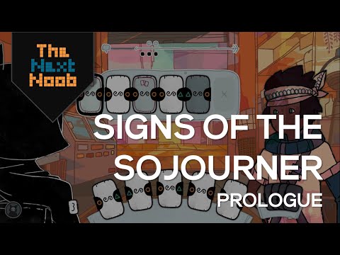 NOT YOUR USUAL DECK-BUILDING GAME (Signs of the Sojourner Prologue: Indie Game Playthrough)