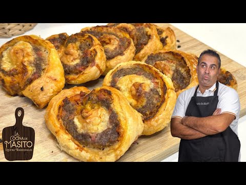 MARAVILLOSAS HAMBURGUESAS ENROLLADAS