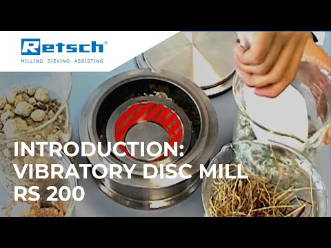 Vibratory Disc Mill RS 200 #RETSCH #discmill #laboratoryinstruments