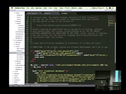 [FOSDEM 2014] Deploying Cloudstack with Chef