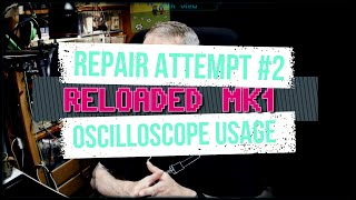 C64 Hardware - Oscilloscope Session & Repair Attempt #2 - Reloaded MK1 Black Screen - Fail