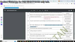 sta630 quiz 3 solution summer semester 2024