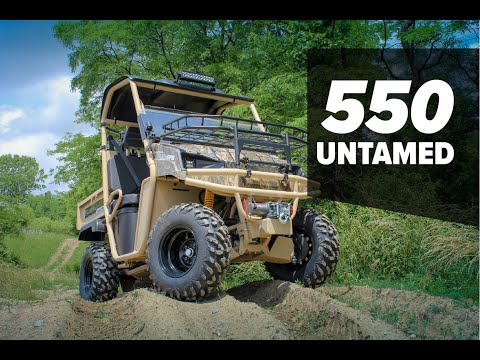 The 2020 Landstar 550 Untamed Edition UTV, Model Overview - American LandMaster
