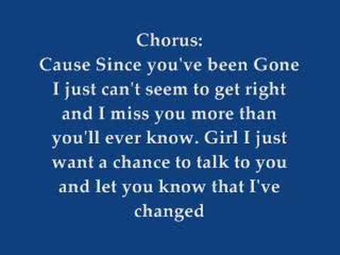 Day 26 - Since You've Been Gone (w/lyrics)