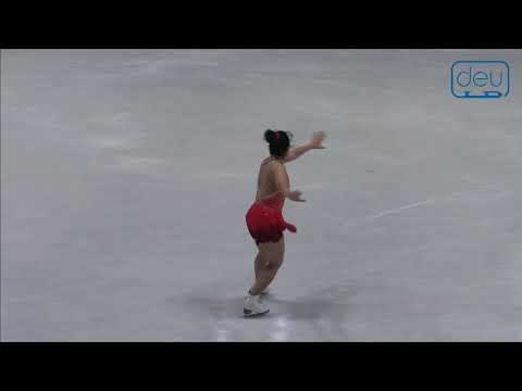 Inessa PARKER. Oberstdorf 2018. Silver Ladies III - Free Skating. 17 place