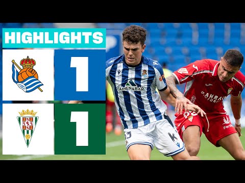 REAL SOCIEDAD B 1 - 1 CÓRDOBA CF | RESUMEN LALIGA HYPERMOTION