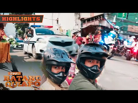 The police chases Tanggol and Bubbles FPJ's Batang Quiapo
