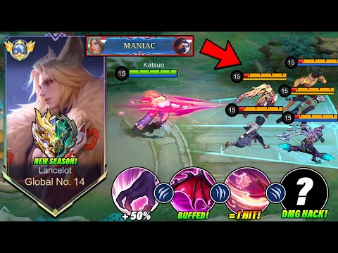 SAVAGE?! THIS IS WHAT HAPPENS WHEN GLOBAL LANCELOT BACK IN EPIC! 🔥 | NEW SEASON BUILD! - MLBB