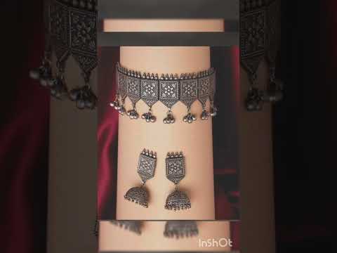 Dangle earring many shape km silver look like premium qualit...