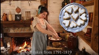 Baking 3 Cakes from 1791-1819 |ASMR Historical Cooking|