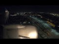 4K FULL NIGHT FLIGHT Phoenix PHX Chicago ORD United Airlines Boeing 737 924ER N69813