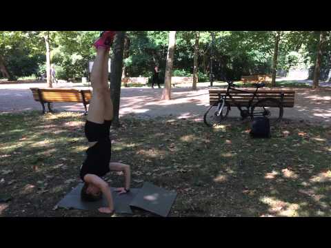Übung: Push up & Kopfstand