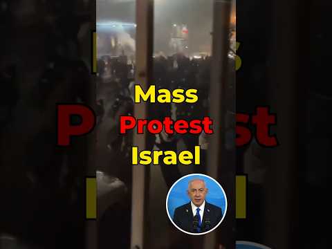 Netanyahu Faces Massive Protests in Israel | Public Anger Erupts Against Government