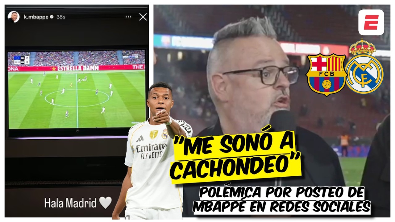 MBAPPÉ ENCIENDE LAS REDES con su POSTEO. ¿BURLA o APOYO del 10 Merengue? | Exclusivos