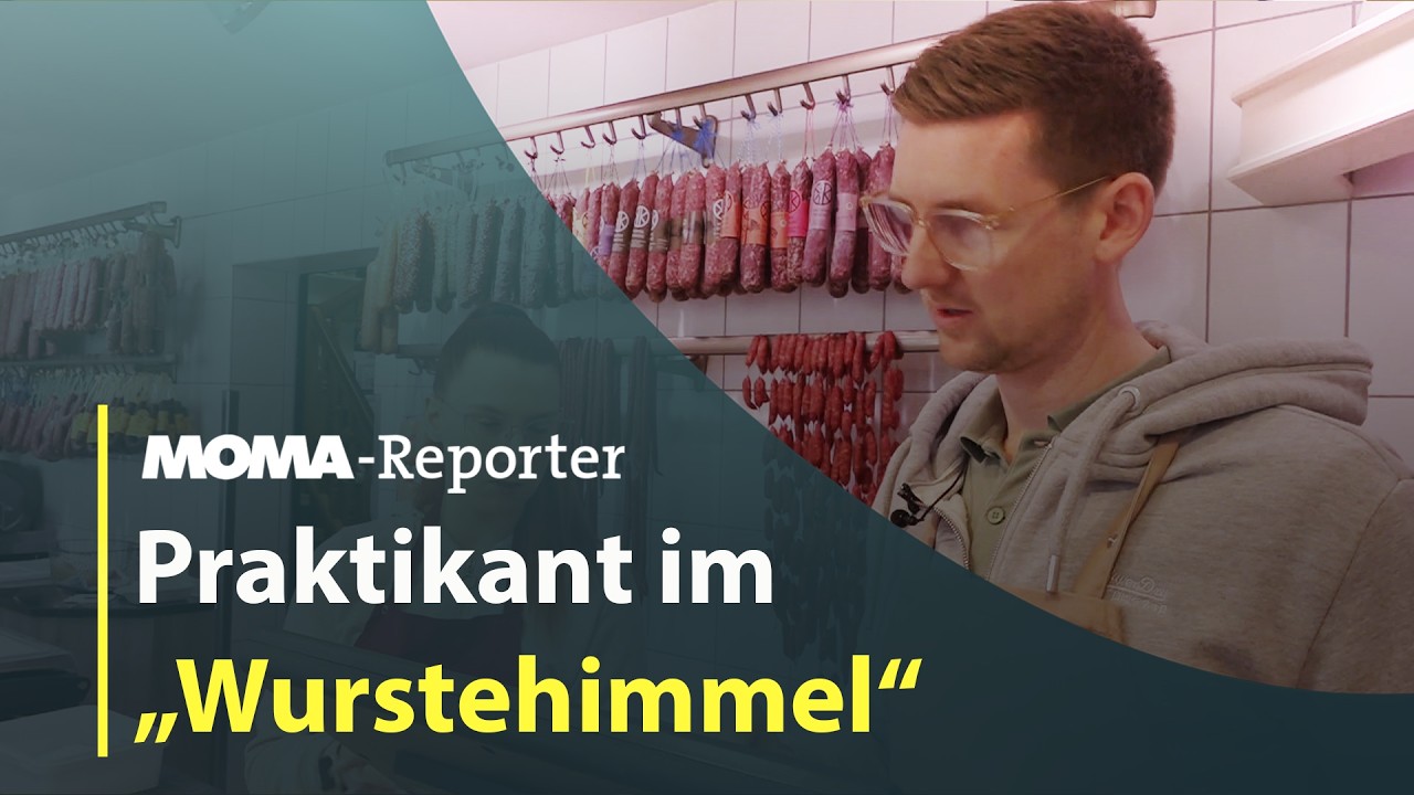 MOMA-Reporter: In einer Metzgerei mit Zukunft I ARD Morgenmagazin