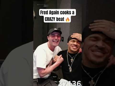 Fred Again cooks a CRAZY beat on PlaqueBoyMax's stream #producer #fredagain #plaqueboymax