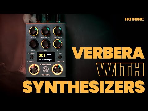 Hotone Verbera take your Synths into HYPERSPACE🚀! Demo with Arturia Minifreak |No Talking|