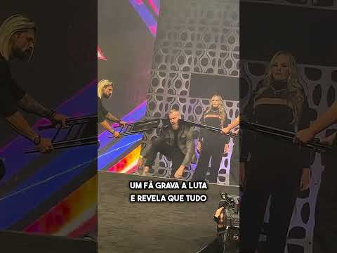 Fã Filma Luta da WWE e Expõe a Verdade! 🤯 #shorts