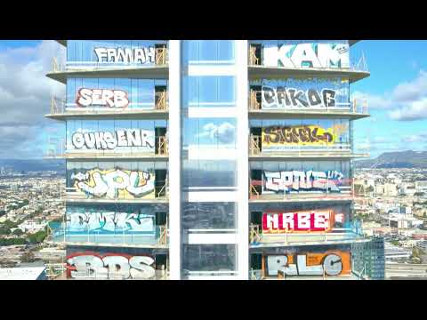 Los Angeles Graffiti Towers (hopes towers)