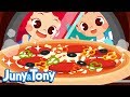 Pizza Song for Kids 🍕 | Let's Make a Pizza! | Food Songs for Kids | JunyTony