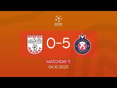 IDBank Premier League. Matchday 11. FC Ararat - FC Pyunik (04.10.2023)