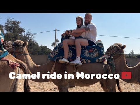 Camel ride in Morocco 