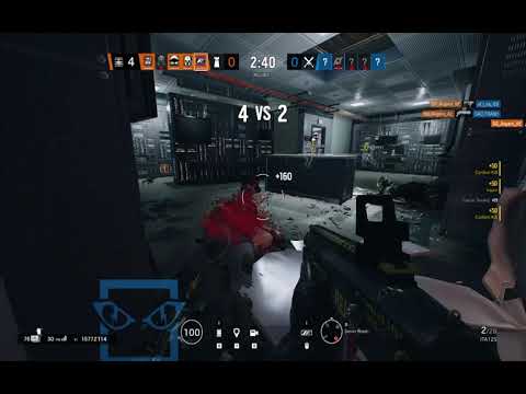 Rainbow 6 Siege - Bank Mira Hide Trick 3 Kill Ranked