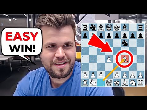 Magnus Carlsen Shows How to WIN Easy with the London System!